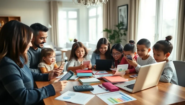 best budgeting apps for families with multiple children-title
