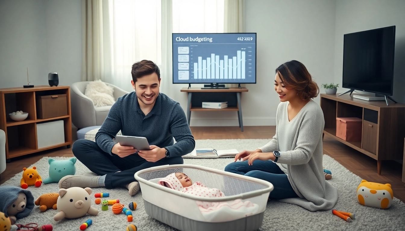 budgeting for new parents and baby expenses-title