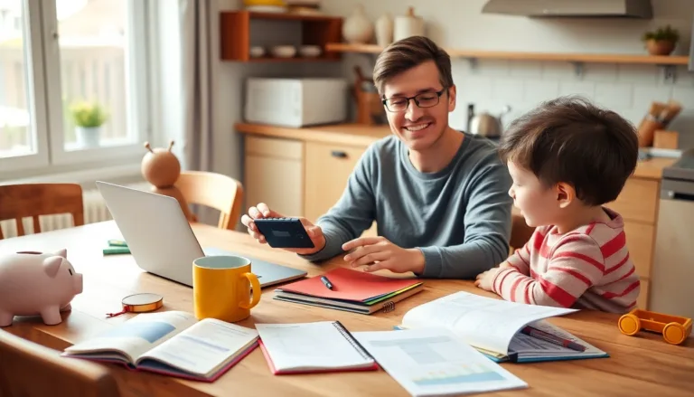 budgeting tips for stay-at-home parents-title