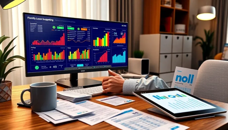 how to conduct a monthly budget review-title