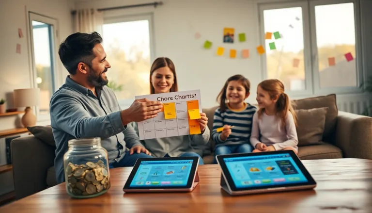 how to create a chore chart linked to allowances-title