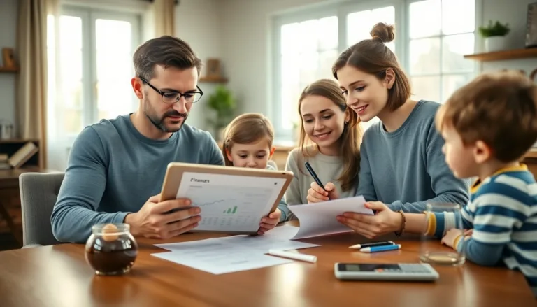 how to create a family budget on a single income-title