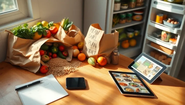 how to create a weekly meal plan on a budget-title