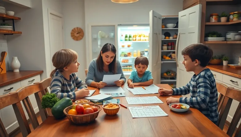 how to plan weekly meals on a family budget-title
