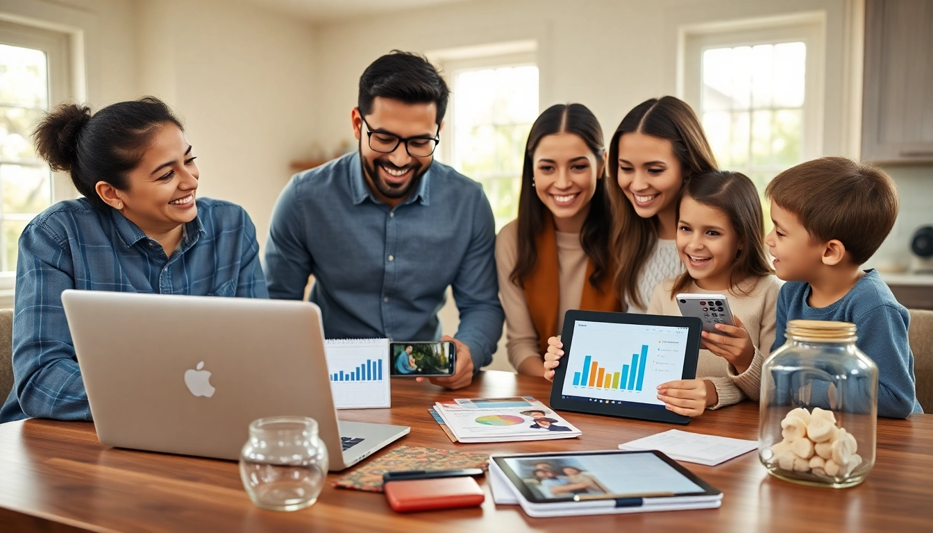 how to set financial goals as a family-title